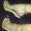 Brown Suede Sandals 1